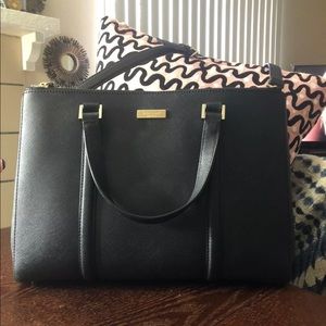 Large black Kate Spade Purse
